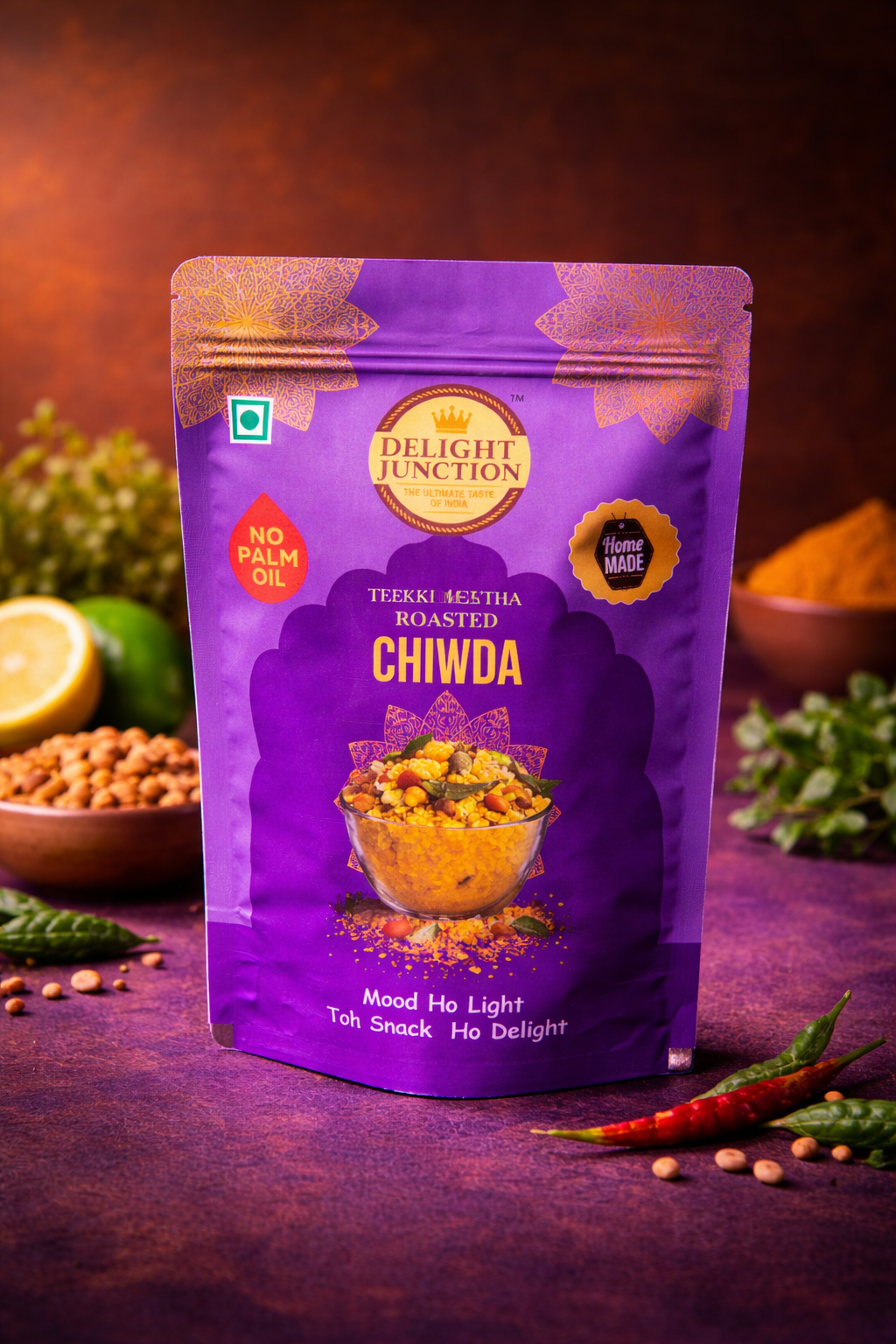 Teekha Meetha Roasted Chiwda Product